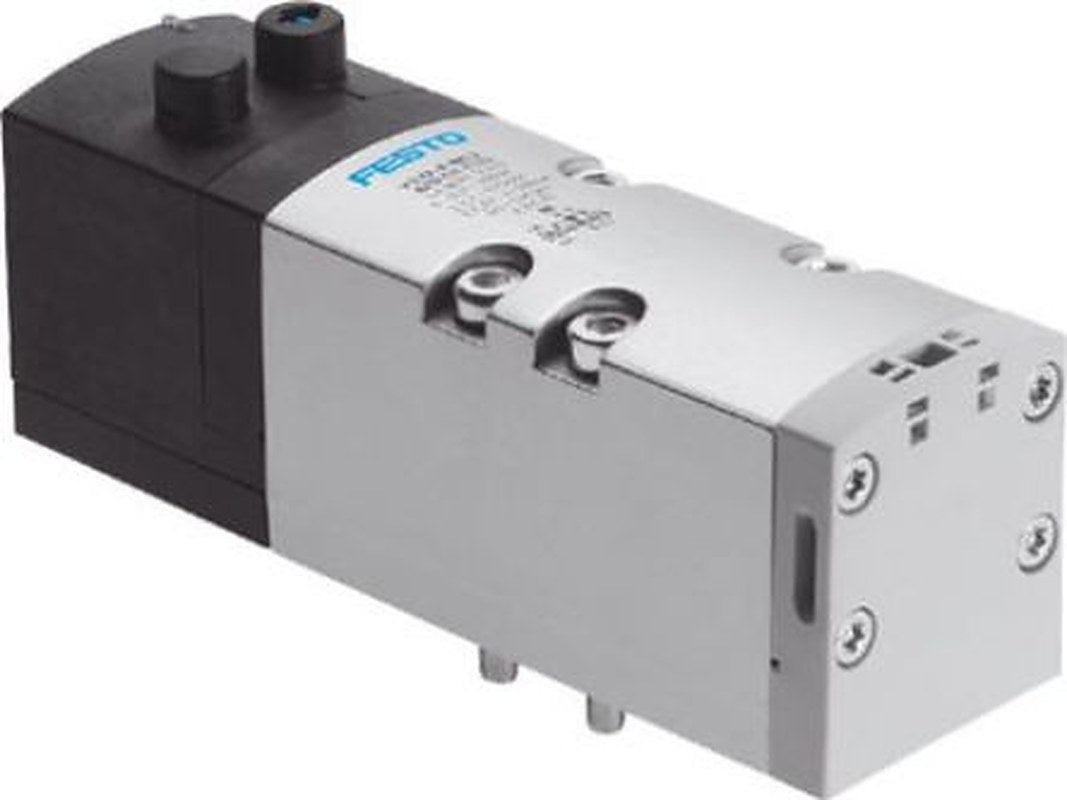 Festo Solenoid Valve - 5/2 Monostable Electric Metric VSVA  Series 24V