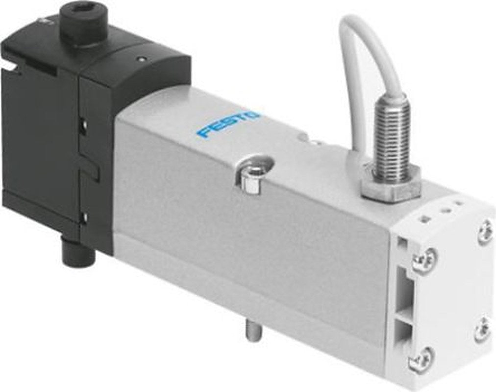 Festo Solenoid Valve - 5/2 Monostable Electric ISO 15407-2 VSVA-B-M52-MZD-A1-1T1L-APX-0.5 Series 24V