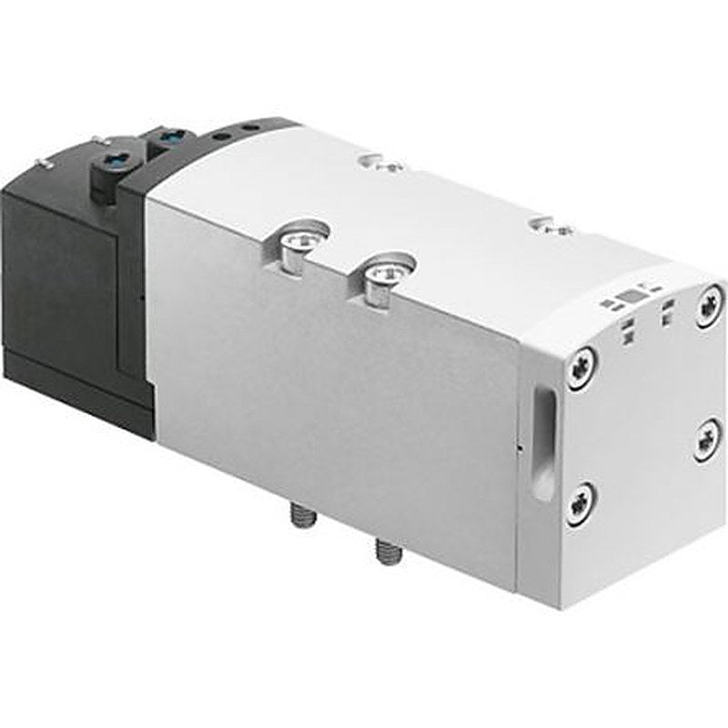 Festo Pneumatic Solenoid Valve - 2 x 3/2-Way, Monostable, Open Electric ISO 5599-2 VSVA-B-T32F-AZD-D2-1T1L Series 24V
