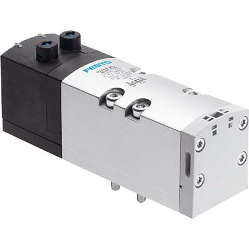 Festo Pneumatic Solenoid Valve - Closed, Monostable, Open, 2 x 3/2-Way Electric ISO 5599-2 VSVA-B-T32H-AZD-D1-1T1L
