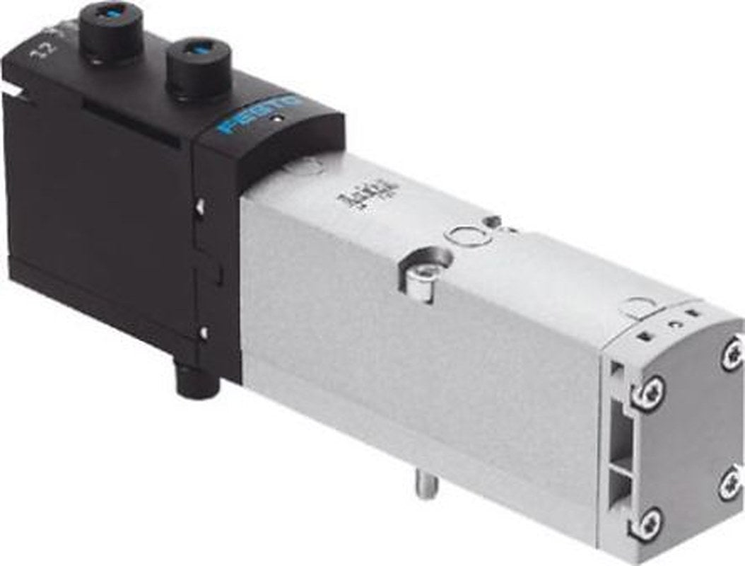 Festo Solenoid Valve - 2 x 3/2 Open, Monostable Electric Metric VSVA-B-T32U-AZD-A1-1T1L Series 24V