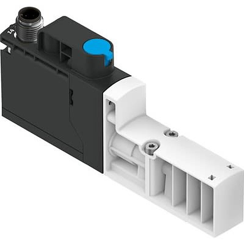 Festo Pneumatic Solenoid Valve - 3/2, Closed, Monostable Electric G VSVA  Series 24V dc
