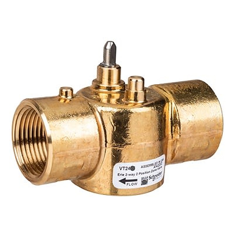 Schneider Electric 2 Port Zone Valve, 25 mm Pipe Size, 137.9 kPa