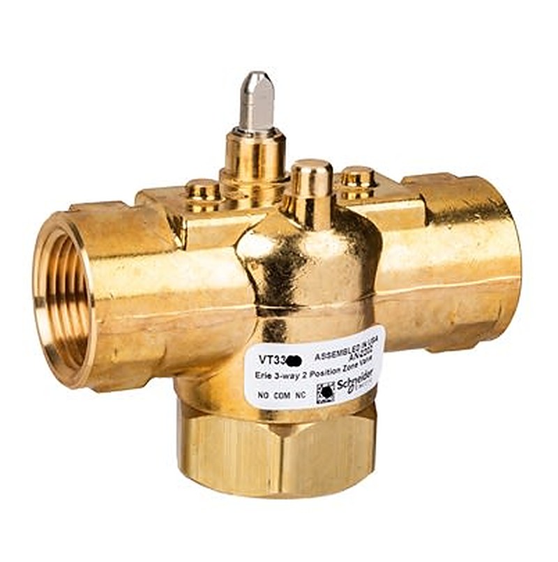Schneider Electric 3 Port Zone Valve, 20 mm Pipe Size, 137.9 kPa