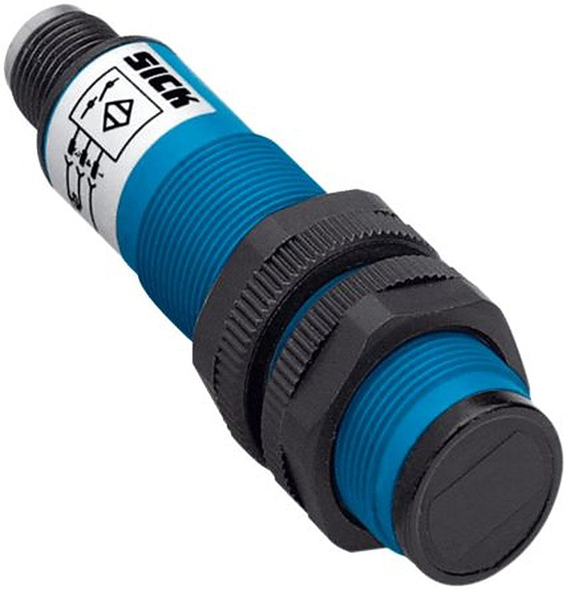SICK Background Suppression Photoelectric Sensor, Barrel Sensor