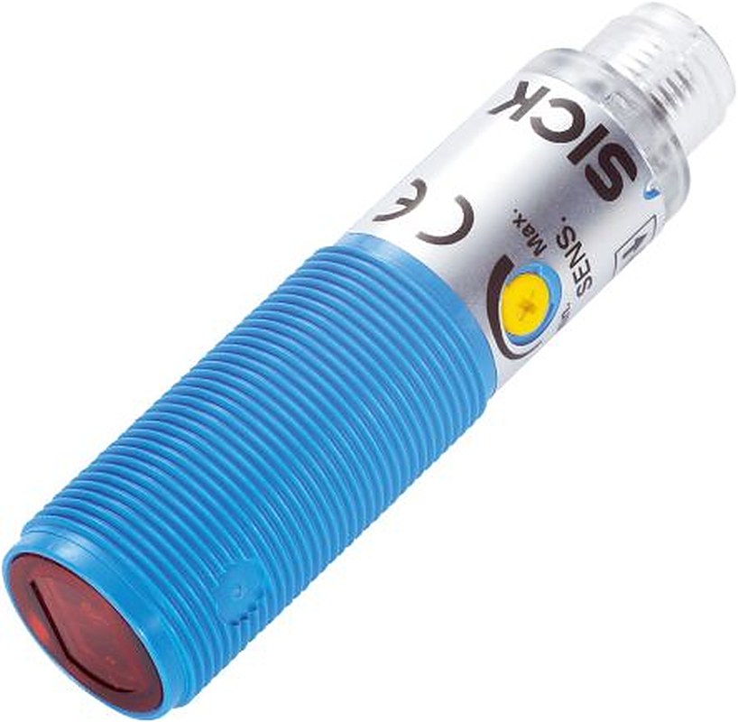 SICK Background Suppression Photoelectric Sensor, Barrel Sensor