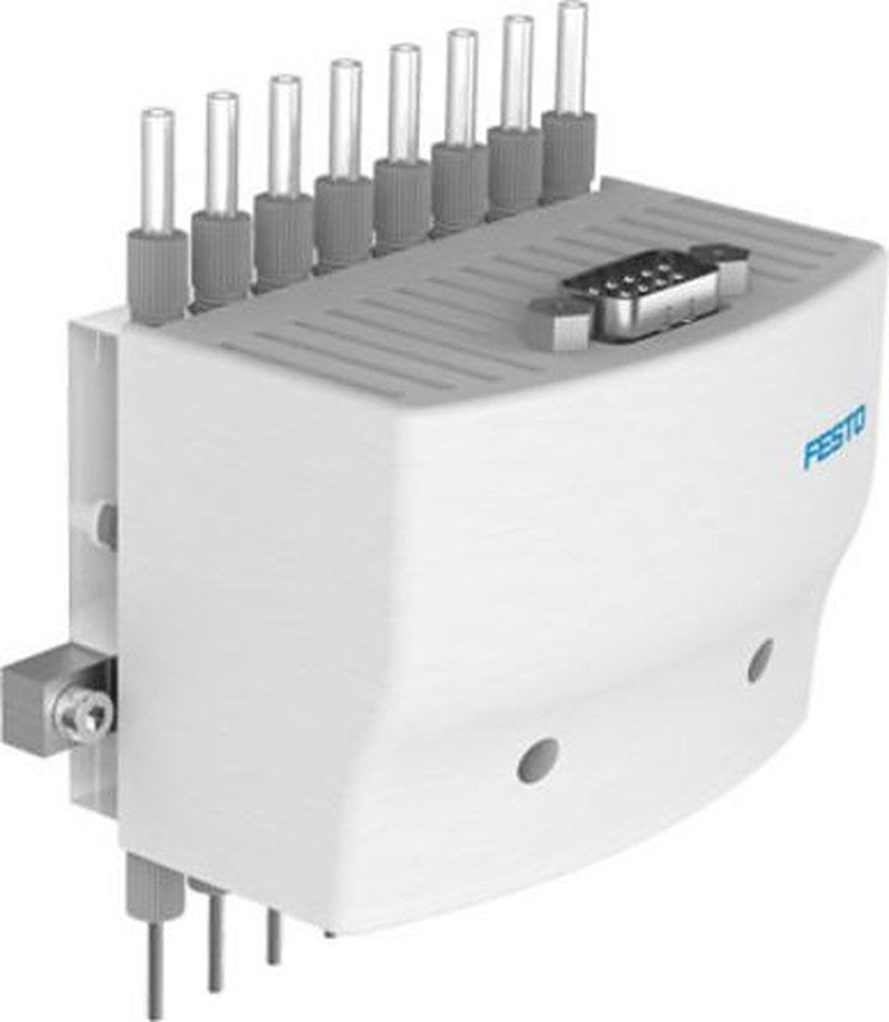 Festo Solenoid Valve - 2/2 Closed Monostable Electric Metric VTOE-8-D7-T3-M22C-08-F-P-P-M  Series 24V