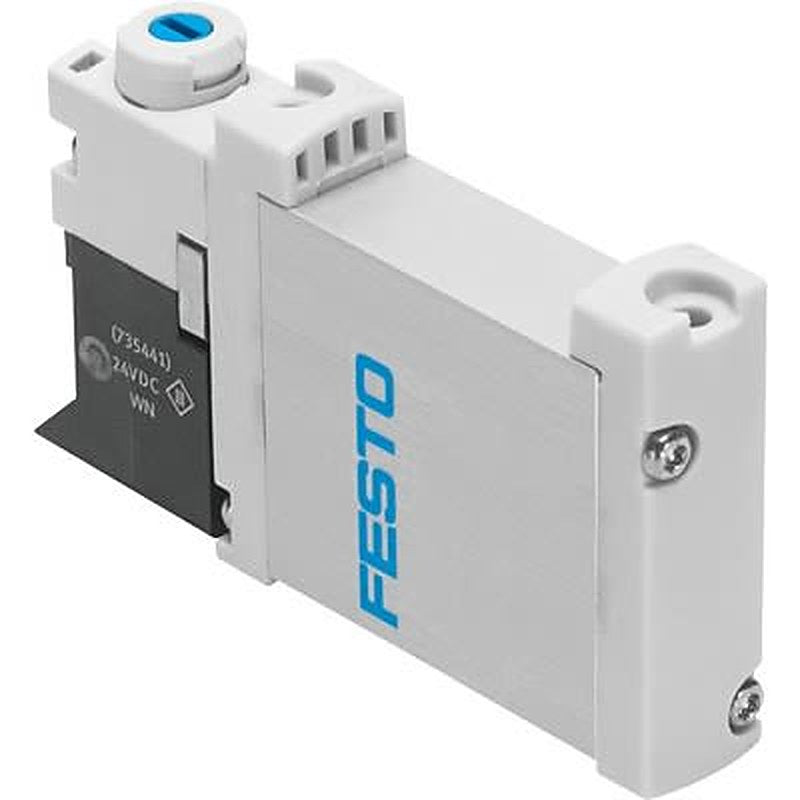 Festo Pneumatic Solenoid Valve - 5/2 Monostable Electric G VUVG-B10A-M52-MZT-F-1P3  Series 24V
