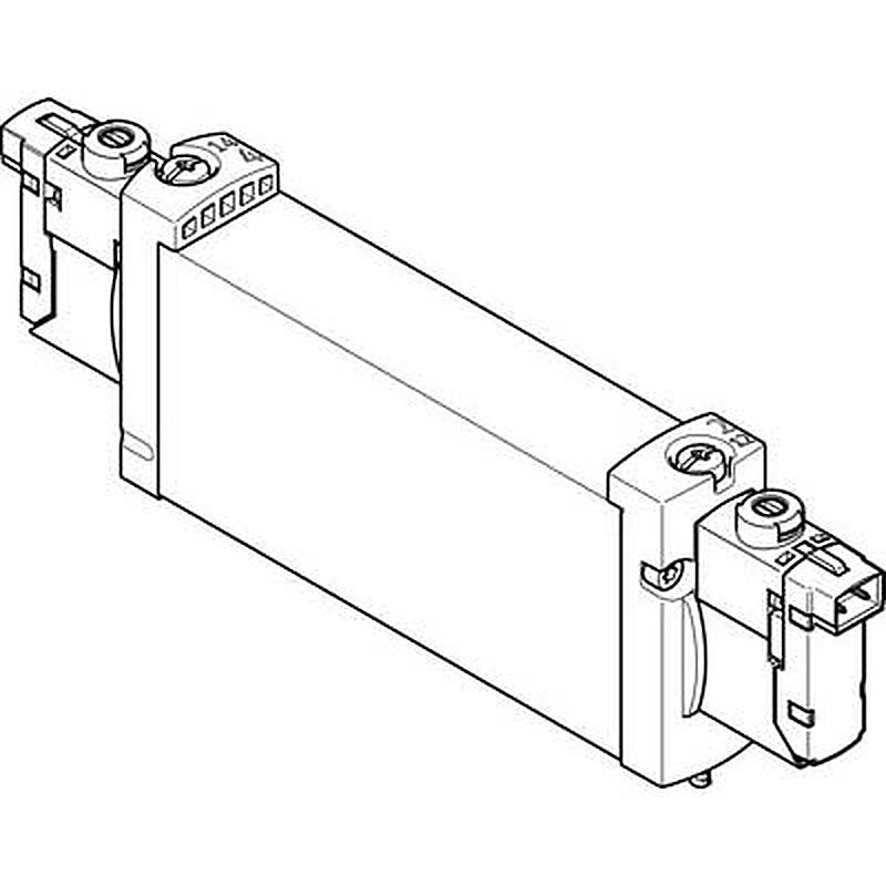 Festo Pneumatic Solenoid Valve - Monostable, Closed, 2 x 3/2-Way Electric VUVG  Series 24V dc