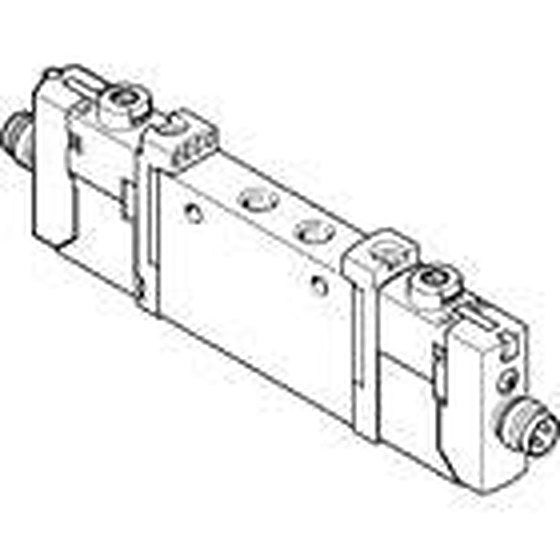 Festo Pneumatic Solenoid Valve - 3/2 Solenoid Metric VUVG  Series 24V dc