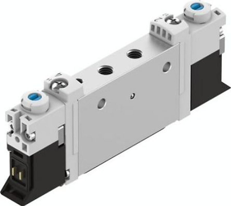 Festo Pneumatic Solenoid Valve - 2 x 3/2-Way, Closed, Monostable, Open Electric G VUVG  Series 24V