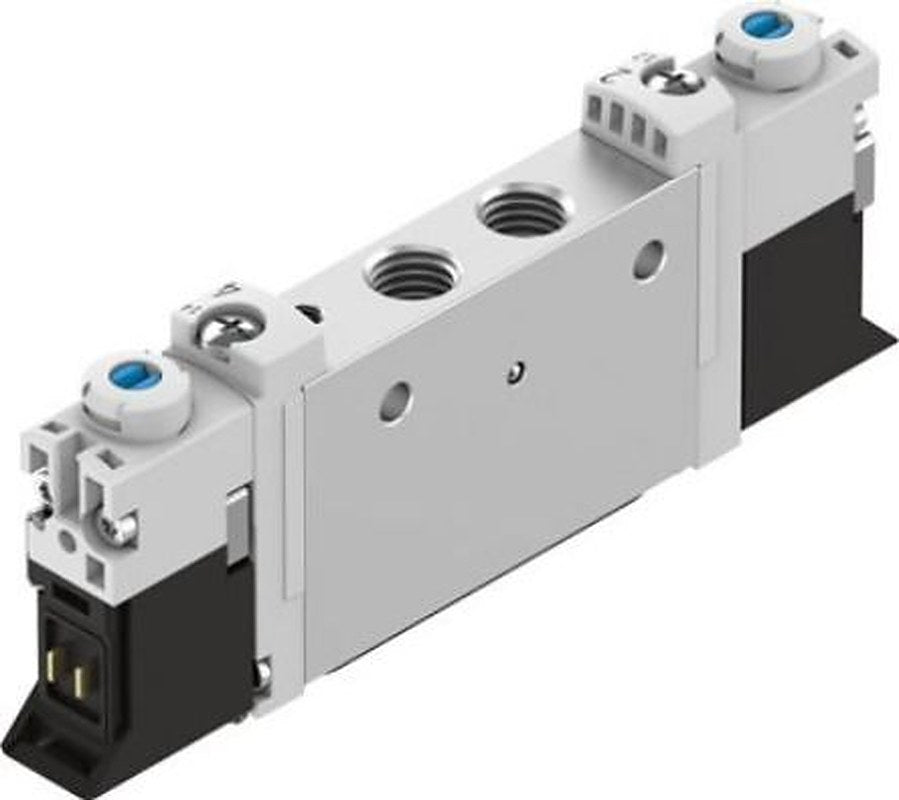 Festo Pneumatic Solenoid Valve - 2 x 3/2-Way, Monostable, Open Electric G VUVG-L10-T32U-AZT-M7-1P3  Series 24V
