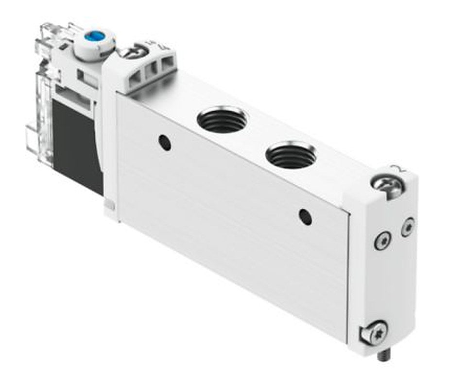 Festo Pneumatic Solenoid Valve - 5/2 Monostable Electric G VUVG  Series 24V