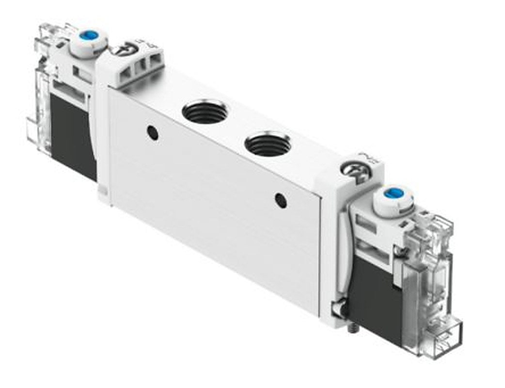 Festo Pneumatic Solenoid Valve - 5/3 Closed Electric G VUVG  Series 24V