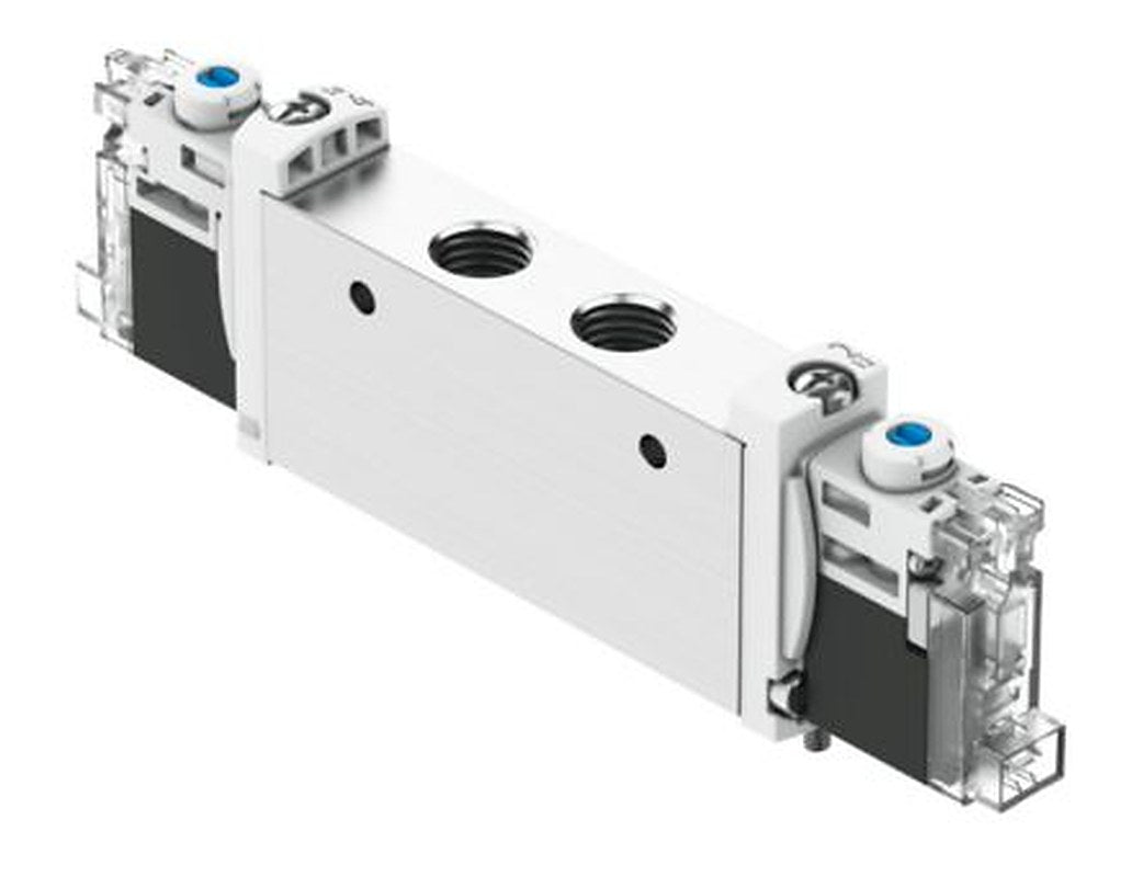 Festo Pneumatic Solenoid Valve - Monostable, Closed, 2 x 3/2-Way Electric G VUVG  Series 24V