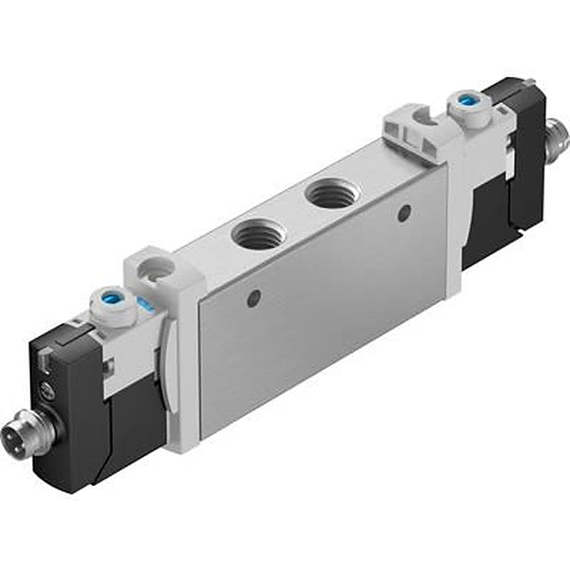 Festo Pneumatic Solenoid Valve - Open, Monostable, Closed, 2 x 3/2-Way Electric G VUVG  Series 24V