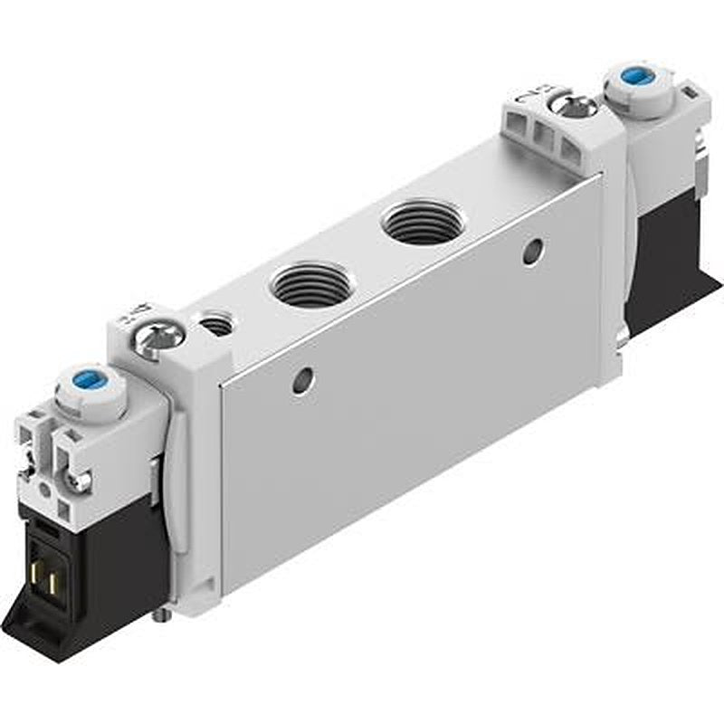 Festo Pneumatic Solenoid Valve - 2 x 3/2-Way, Monostable, Open Electric G VUVG  Series 24V