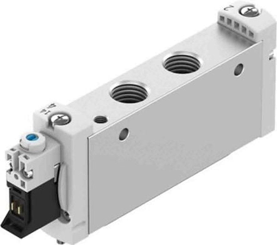 Festo Solenoid Valve - 5/2 Monostable Electric Metric VUVG  Series 24V