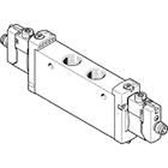 Festo Pneumatic Solenoid Valve - 3/2 NC Solenoid G VUVG  Series 24V dc