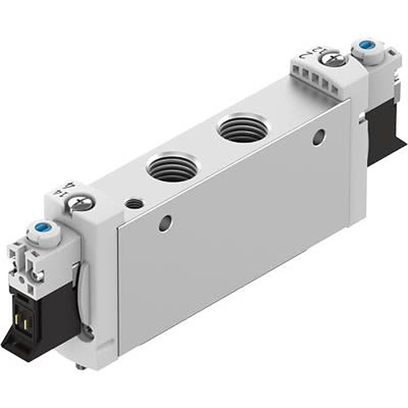 Festo Pneumatic Solenoid Valve - 2 x 3/2-Way, Monostable, Open Electric G VUVG  Series 24V