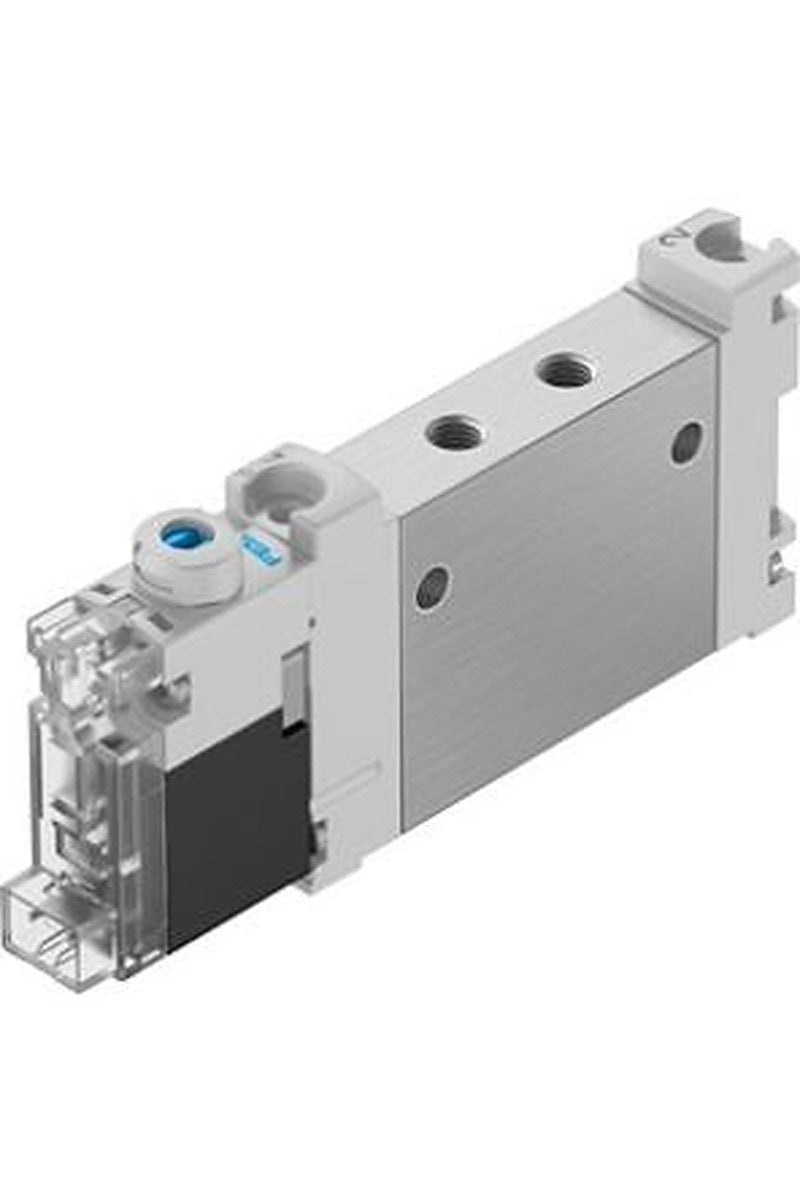 Festo Pneumatic Solenoid Valve - 5/2 Monostable Electric VUVG  Series 24V