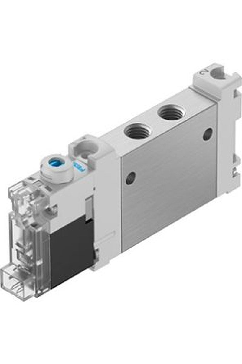 Festo Pneumatic Solenoid Valve - 5/2 Monostable Electric VUVG  Series 24V
