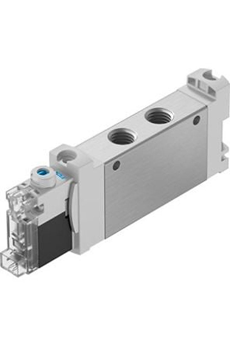 Festo Pneumatic Solenoid Valve - 5/2 Monostable Electric VUVG  Series 24V