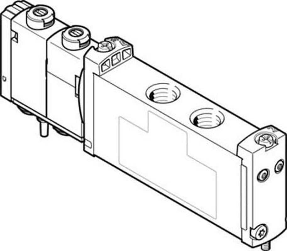 Festo Solenoid Valve - 5/2 Monostable Electric Metric VUVG-S14-M52-AZT-G18-1T1L  Series 22V