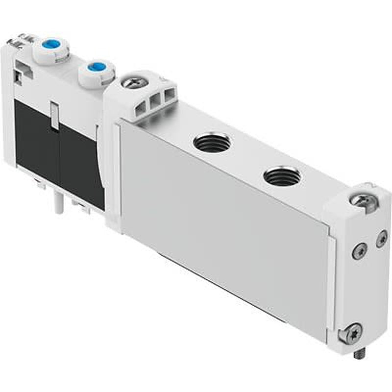 Festo Pneumatic Solenoid Valve - 5/3, Pressure Release Electric G VUVG-S14-P53U-ZT-G18-1T1L  Series 24V
