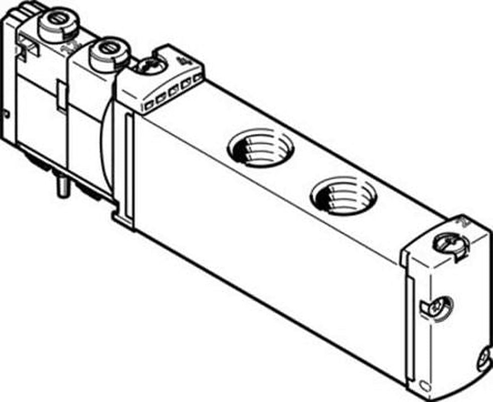 Festo Solenoid Valve - 5/2 Monostable Electric G VUVG-S18-M52-RZT-G14-1T1L  Series 22V
