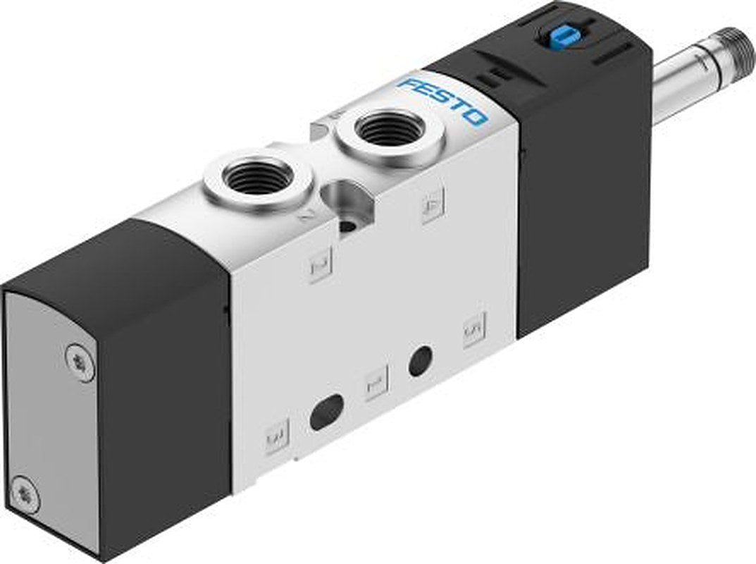 Festo Solenoid Valve - 5/2 Monostable Electric G VUVS  Series 24V