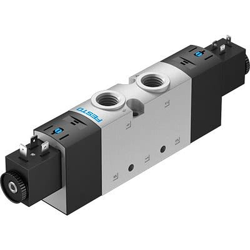 Festo Pneumatic Solenoid Valve - 5/3, Pressure Release Electric G VUVS-L25-P53U-MZD-G14-F8-1B2  Series 24V