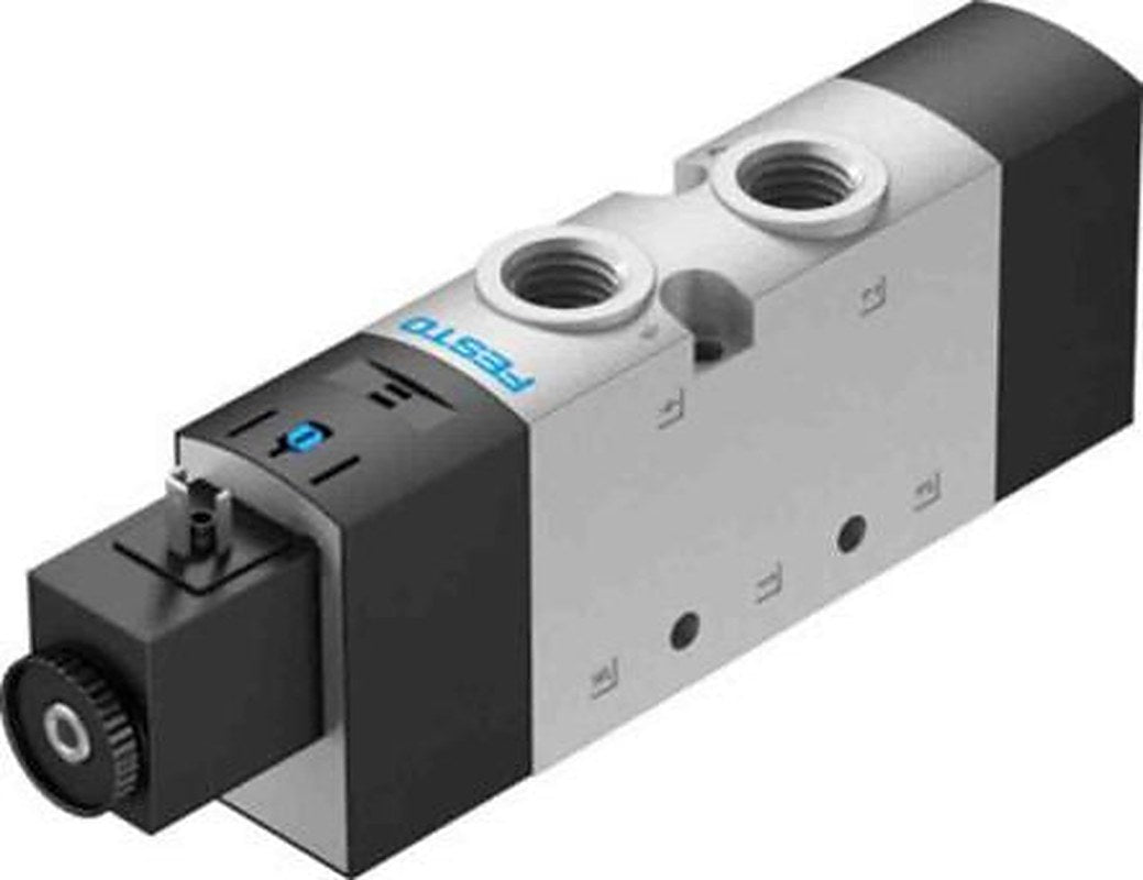 Festo Solenoid Valve - 5/2 Monostable Electric G VUVS-L30-M52-MD-G38-F8-1C1  Series 24V