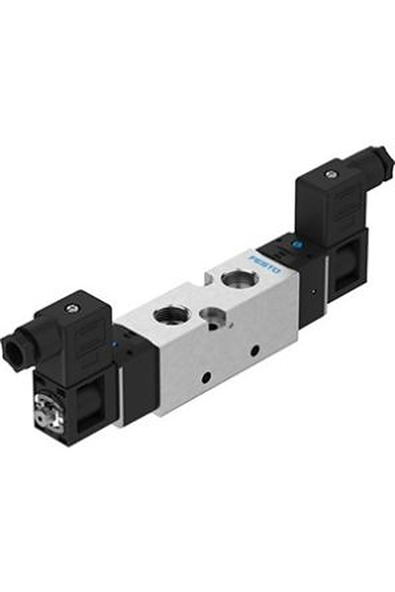 Festo Solenoid Valve - 5/2 Double Solenoid Electric VUVS  Series 24V dc