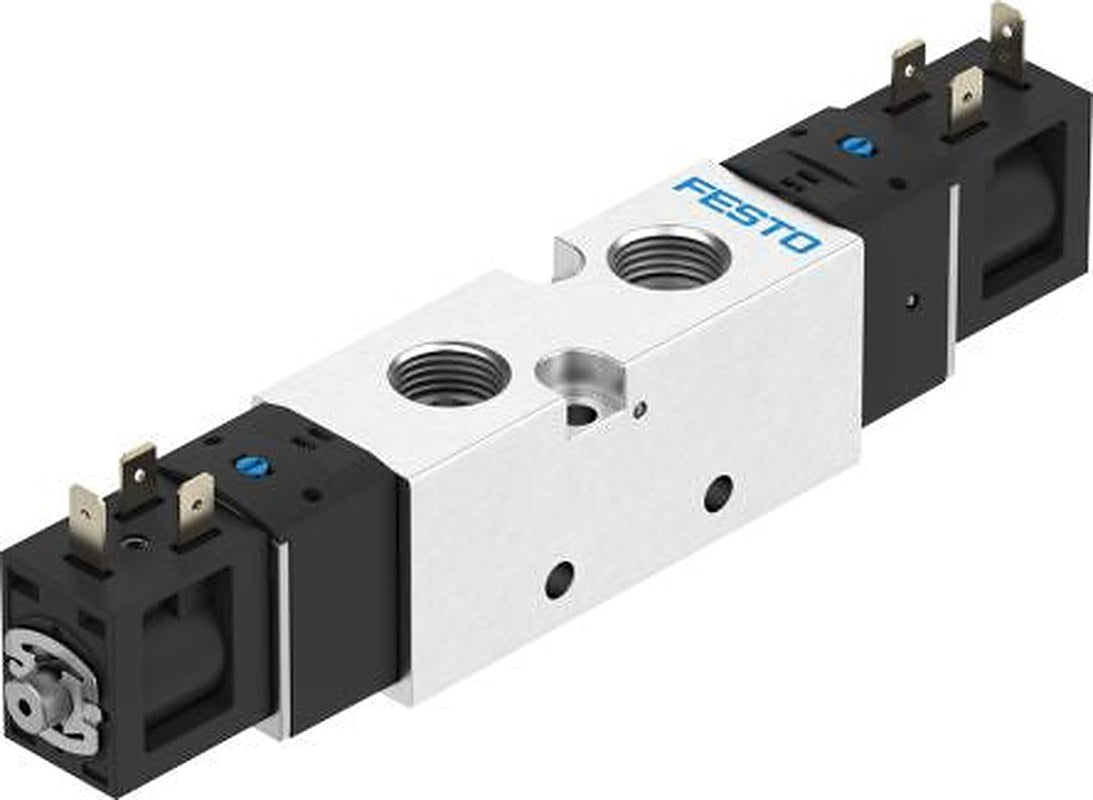Festo Pneumatic Solenoid Valve - 5/2 Solenoid G VUVS  Series 24V dc
