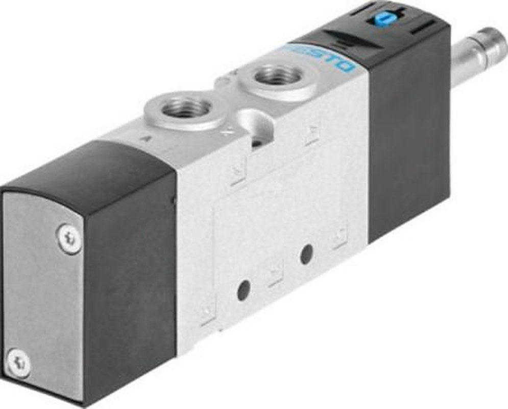 Festo Pneumatic Solenoid Valve - 5/2 Monostable Electric G VUVS-LT25-M52-MZD-G14-F8 Series 24V
