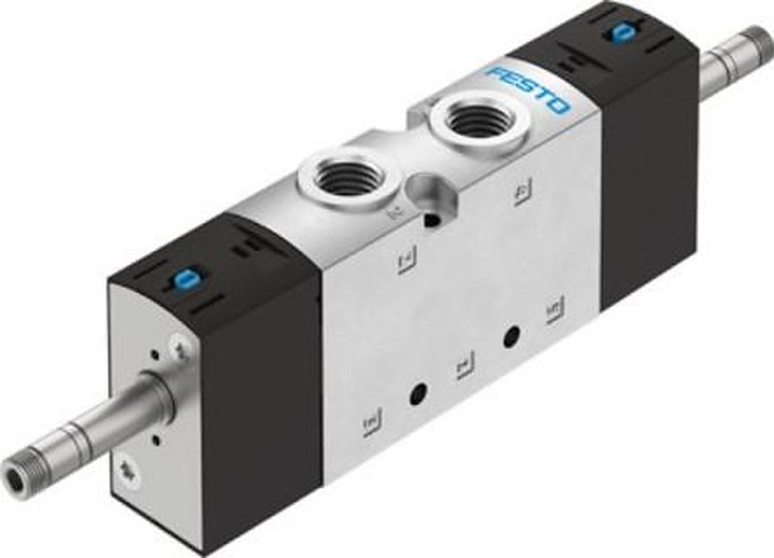 Festo Pneumatic Solenoid Valve - 5/2 Double Solenoid Electric ISO 8573-1:2010 (7:4:4) VUVS-LT30-B52-ZD-G38-F8 Series