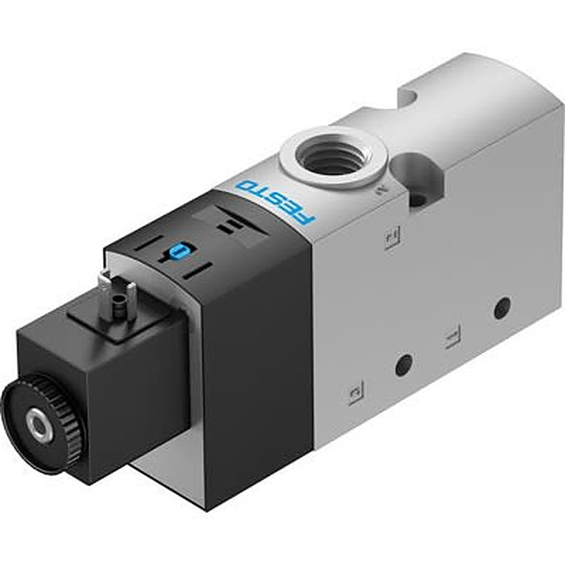 Festo Pneumatic Solenoid Valve - 1 Solenoid, 3/2 NO Electric G VUVS Series 24V