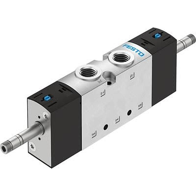 Festo Pneumatic Solenoid Valve - 2 x 3/2-Way, Monostable, Open Electric NPT VUVS  Series