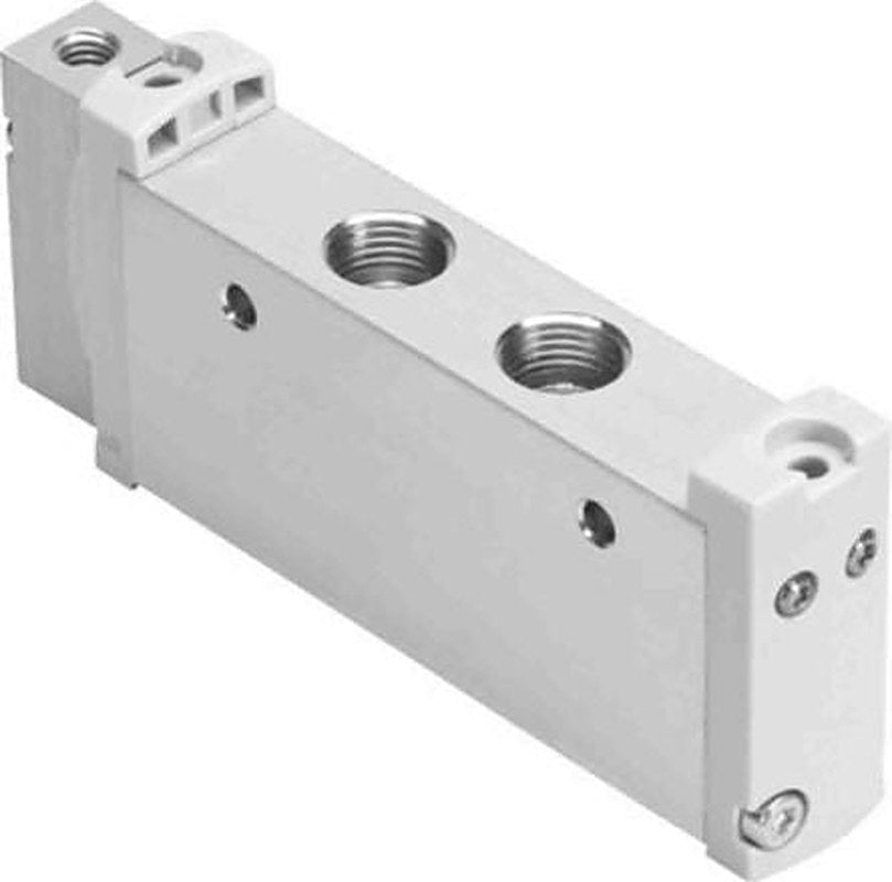 Festo Pneumatic Solenoid Valve - 5/2 Monostable Pneumatic Metric VUWG-L14-M52-M-G18  Series 24V