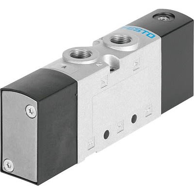 Festo Directional Control Pneumatic Manual Control Valve VUWS Series, NPT 1/4 in NPT, 575555