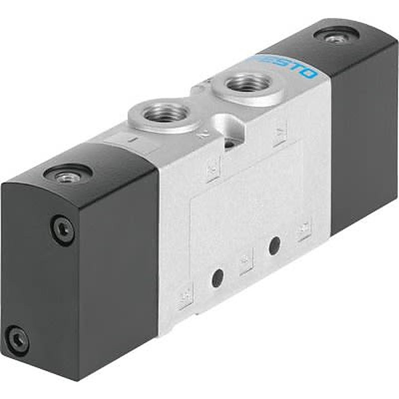 Festo Directional Control Pneumatic Manual Control Valve VUWS Series, NPT 3/8 in NPT, 575650