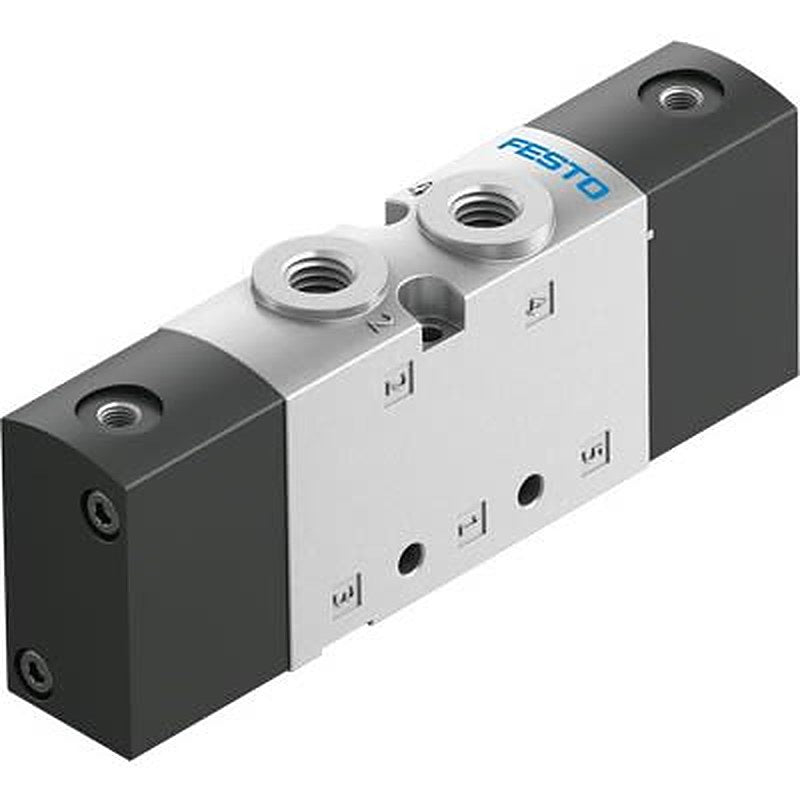 Festo Directional Control Pneumatic Manual Control Valve VUWS Series, NPT 3/8 in NPT, 8036728