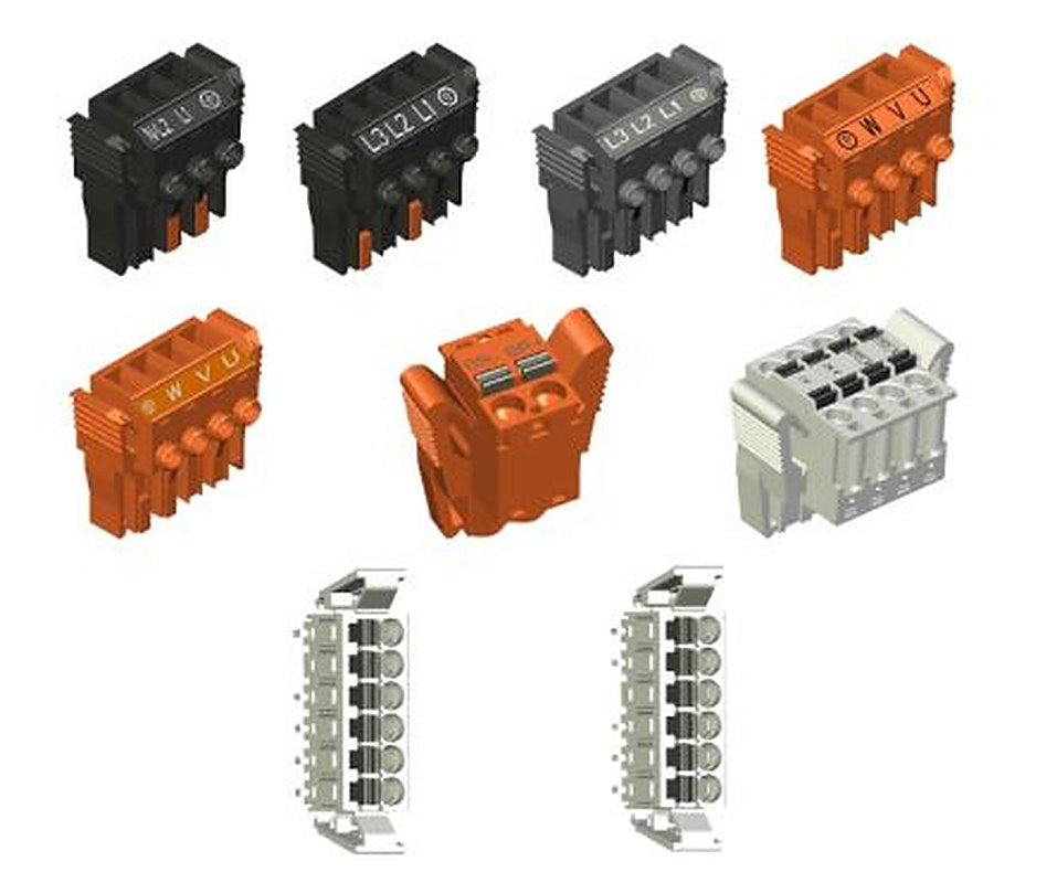 Schneider Electric Connector Kit Lexium Series Connector Kit for Use with LXM32A