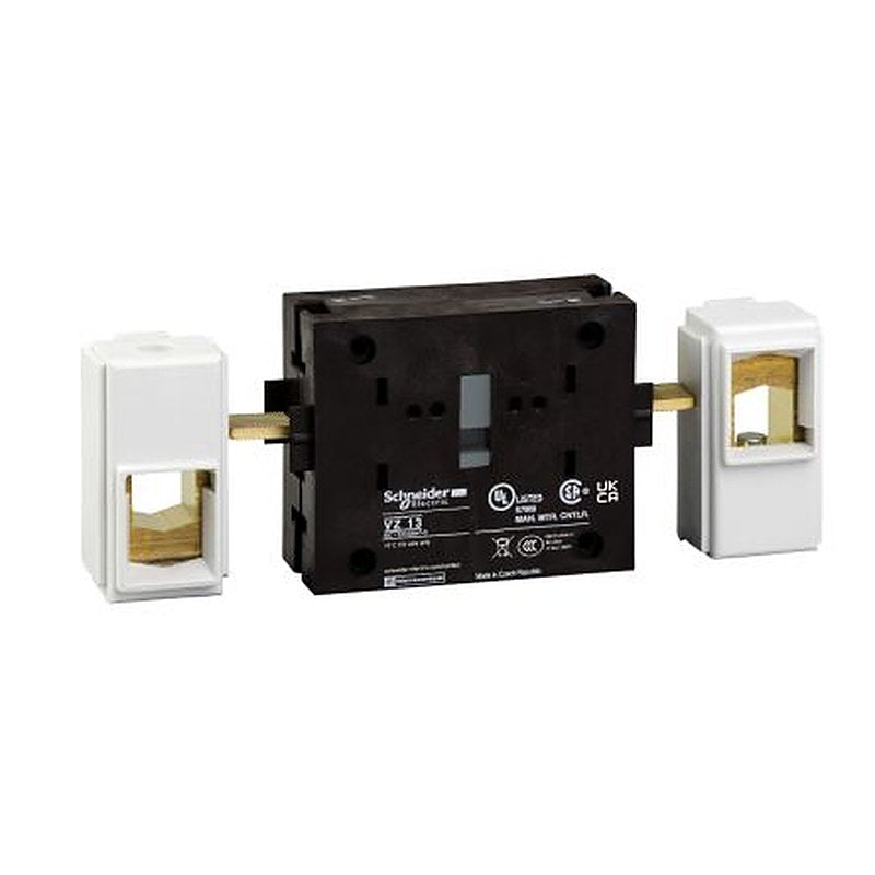 Schneider Electric Auxiliary Contact, 1 Contact, 1 NO, TeSys VARIO, Side, 175 A, VZ13