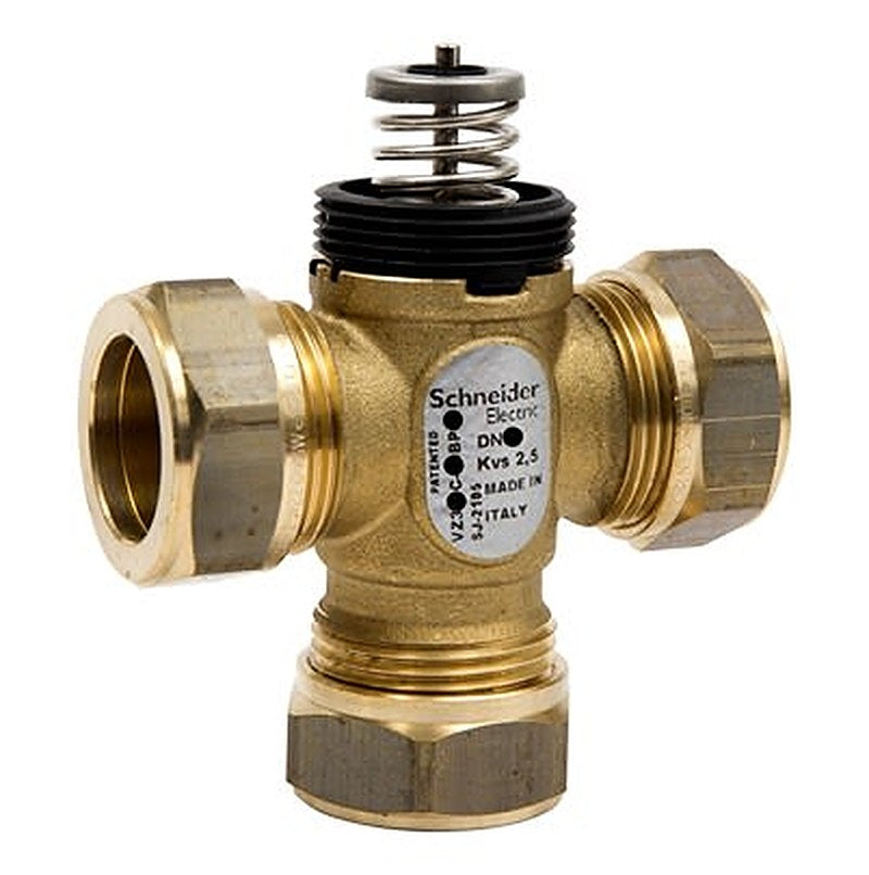 Schneider Electric 3 Port Zone Valve, 15 mm Pipe Size, 255.1 kPa
