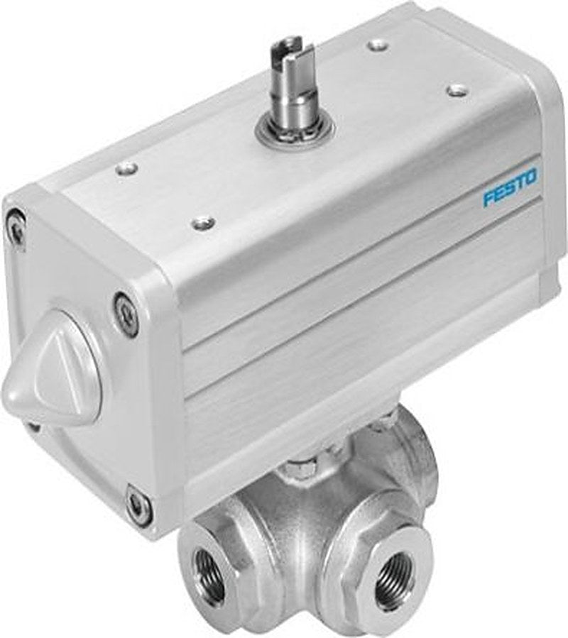 Festo Pneumatic 2 Port Actuated Ball Valve - Spark Plug