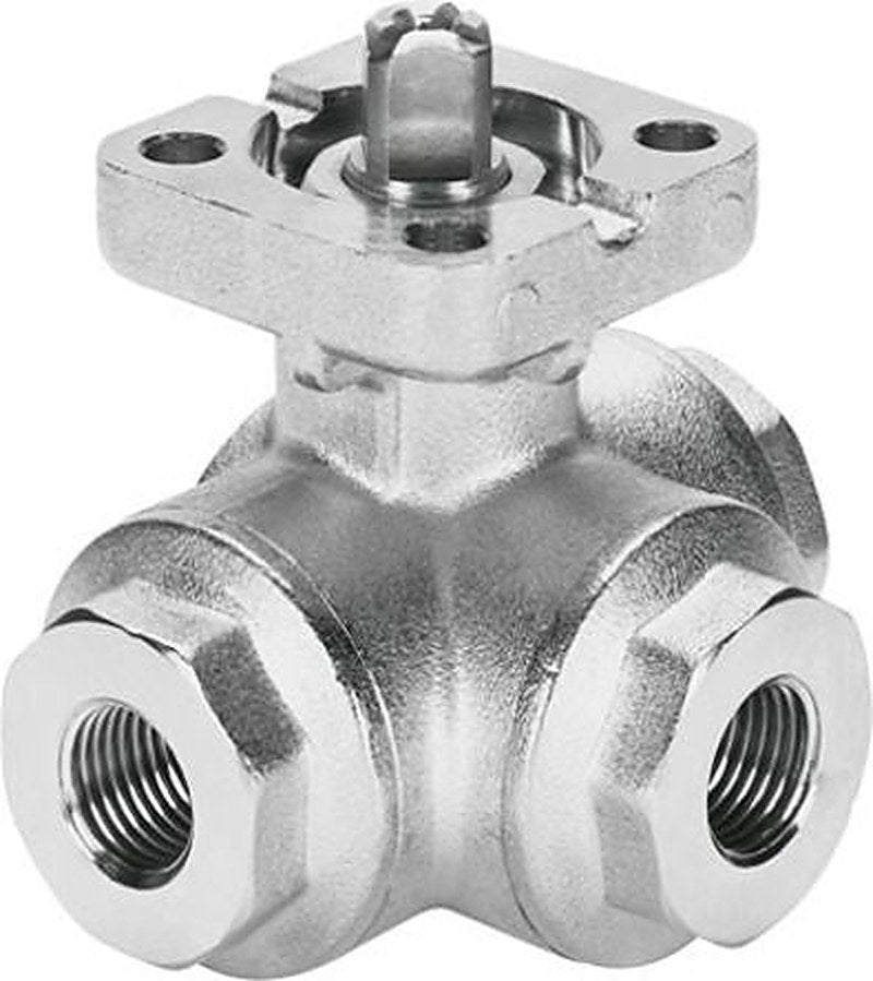 Festo Stainless Steel Threaded, EN 10226-1, Ball Valve