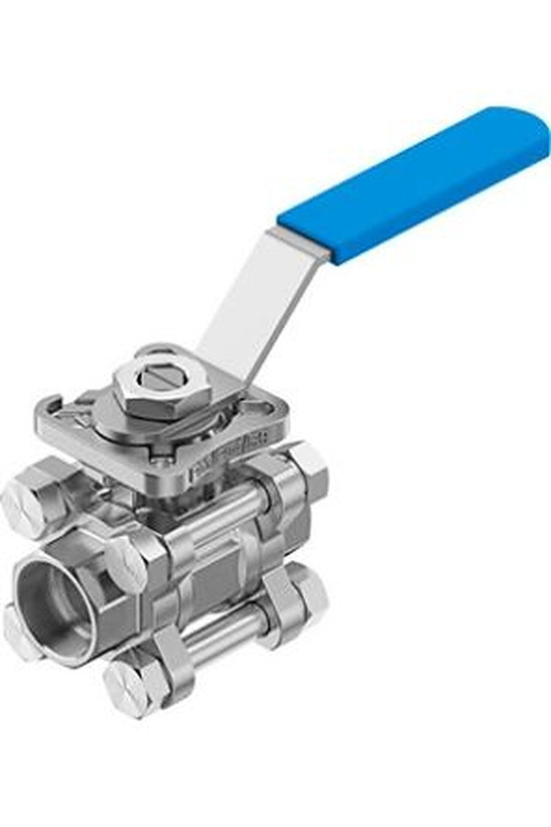 Festo Stainless Steel Flange Welded Ball, NPT 63 bar, Ball Valve