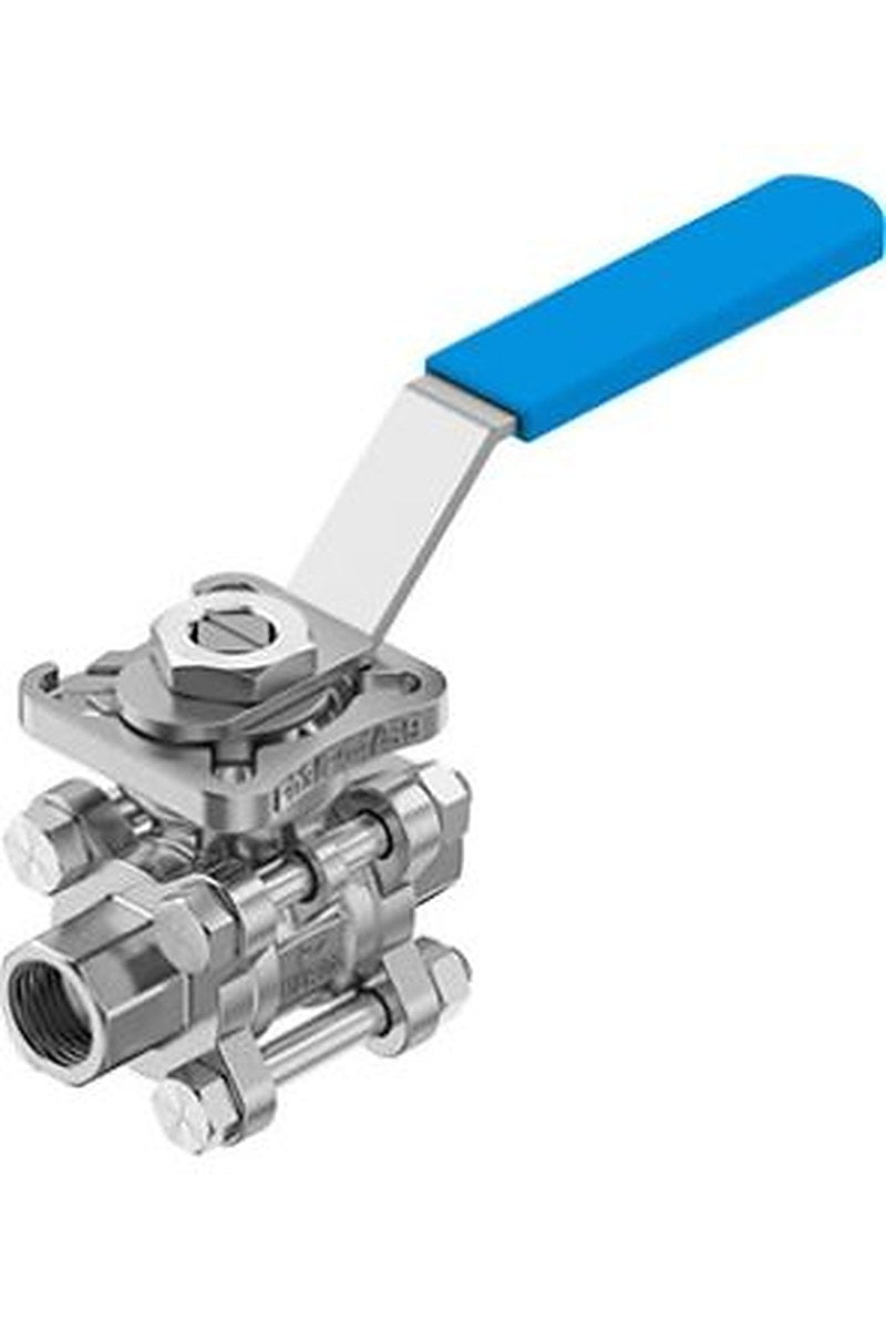 Festo Stainless Steel Flange Welded Ball, NPT 63 bar, Ball Valve